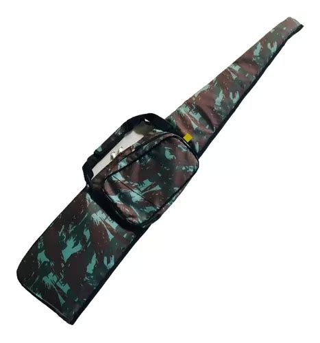 Capa De Carabina Espingarda Camuflada Cm Arma Press O