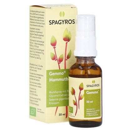 Gemmo Mammutbaum Mundspray Ml Ml Online Kaufen Docmorris