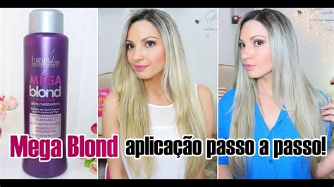 Mega Blonde Forever Liss Aplicação Passo A Passo E Antes E Depois Por Bia Munstein Youtube