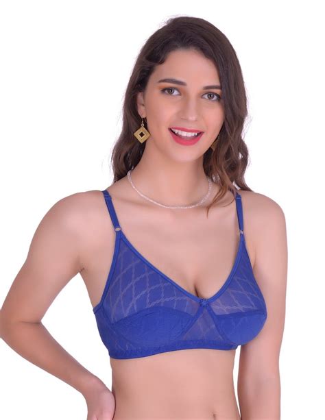 Printed Non Padded Ladies Nylon Bra For Daily Wear Size 32 At Rs 37