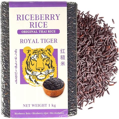 Ryż Riceberry Fioletowy Royal Tiger 1kg Tajski 8633206950 Allegro Pl