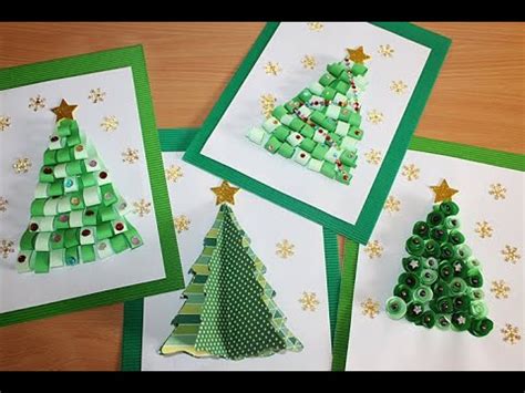 Jak Zrobi Kartk Wi Teczn Z Motywem Choinki Paper Christmas Tree