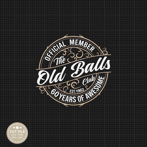 60th Birthday Svg Vintage 60th Birthday Svg 60th Svg Happy Etsy