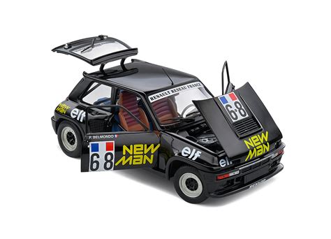 Modellauto Renault 5 Turbo 68 Schwarz P Belmondo S1801312 Solido 1 18