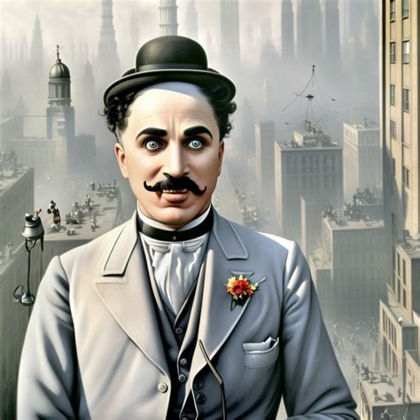 Avatarab Charlie Chaplin The Great Dictator Speech Scene Colorized