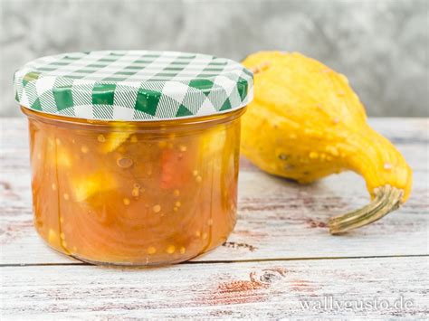 Kürbis Chutney mit Apfel Wallygusto