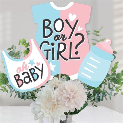 Big Dot Of Happiness Baby Gender Reveal Team Boy Or Girl Party