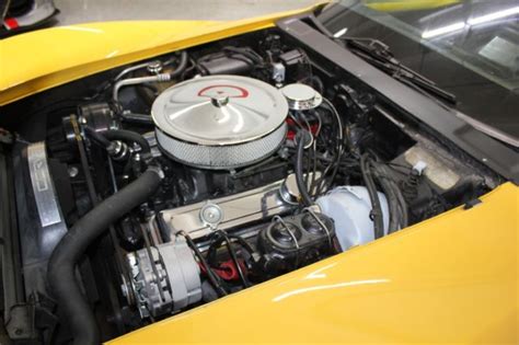 Chevrolet Corvette Stingray Automatic Yellow Black Interior Clean