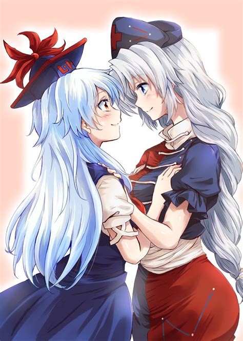 Kamishirasawa Keine And Yagokoro Eirin Touhou Drawn By Unya Danbooru