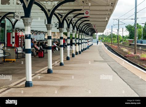 Durham railway station, Durham City, England, UK Stock Photo - Alamy