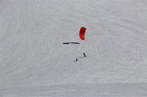 Snow Kiting Wow Kiteboarding