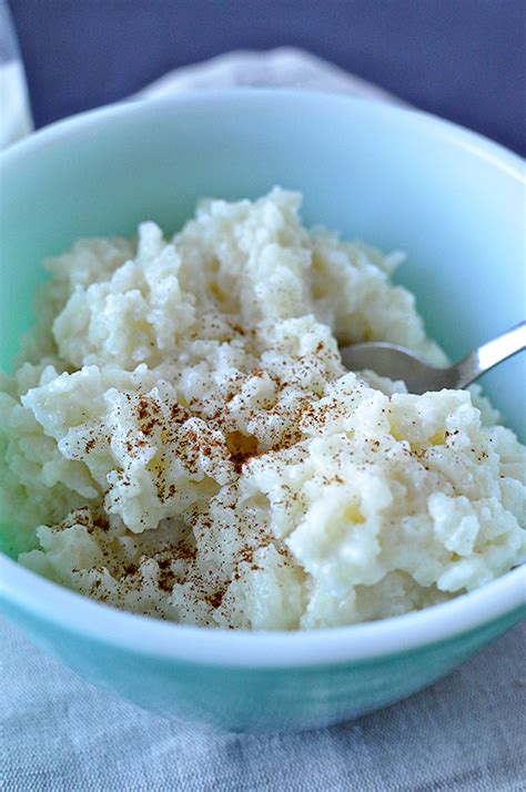 Easy 4 Ingredient Rice Cooker Rice Pudding Recipe