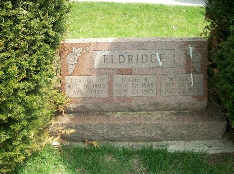 Claude J Eldridge M Morial Find A Grave