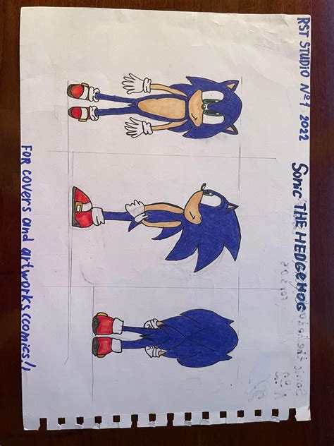 Sonic the hedgehog concept art (#1) by KNRST on DeviantArt