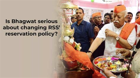 Why Is Rss Suddenly Singing A Different Tune Of Reservations India