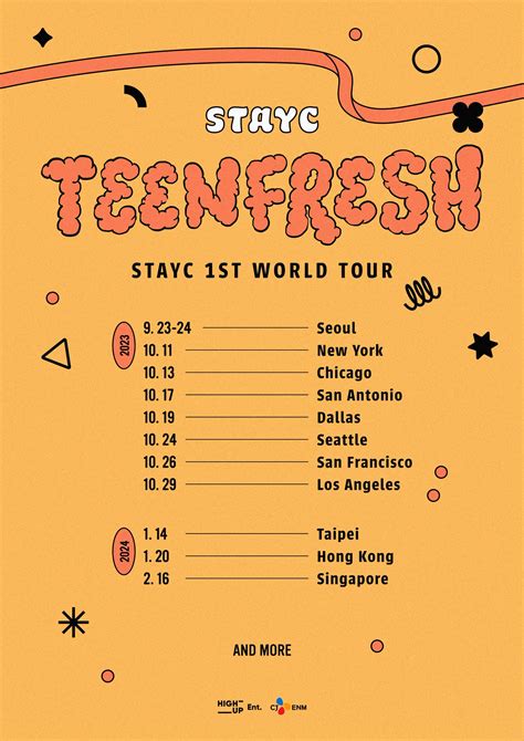 Stayc Announces Dates And Cities For St Ever World Tour Teenfresh