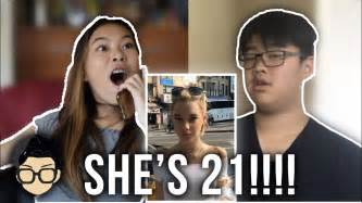 Guess Her Age Challenge W Megan Louie Impossible Youtube