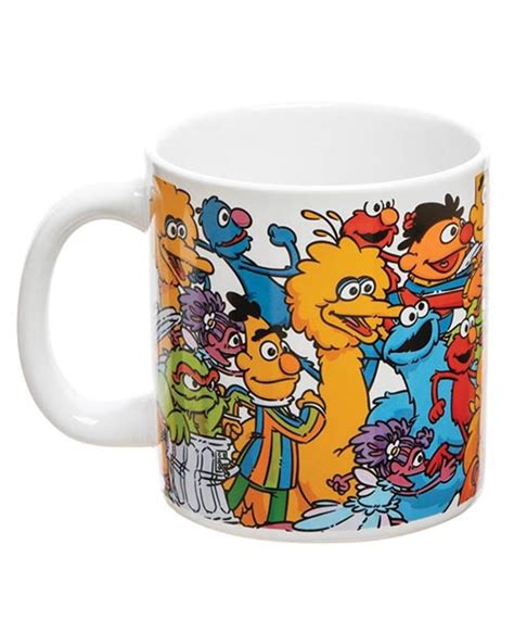 Sesame Street Friends 20 Oz Ceramic Mug