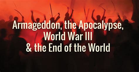 Armageddon Bible Prophecy