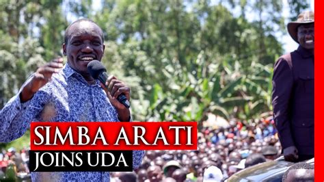 William Ruto Welcomes Kisii Governor Simba Arati To Uda News54 Youtube