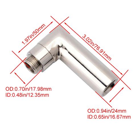 M18x15 O2 Oxygen Spacer Sensor Angled Extender 90 Degree 02 Bung Extension Shein Usa