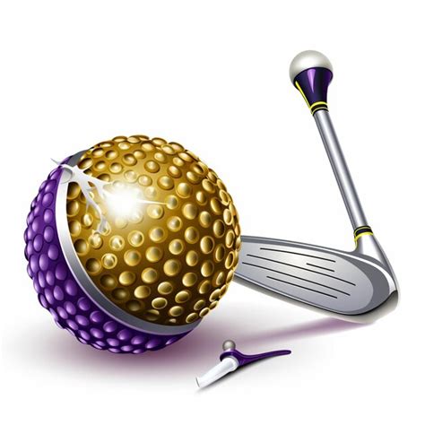 Premium Photo A Close Up Of A Golf Ball And A Golf Club On A White Background Generative Ai