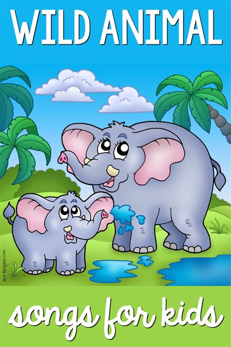 Wild Animal Songs for Preschool | Zoo | Jungle - Pre-K Pages