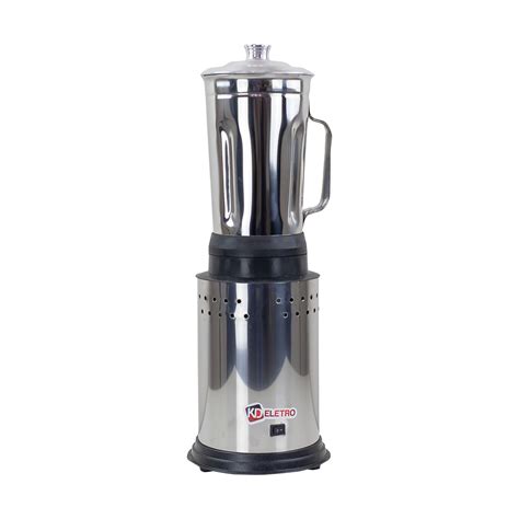 Liquidificador Industrial Baixa Rotação 2 Litros 800w Inox Kd Eletro