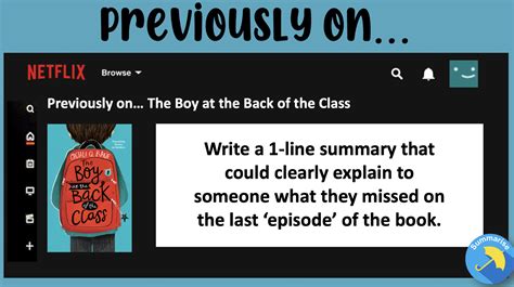 The Boy At The Back Of The Class Sow 30 Lessons Resources