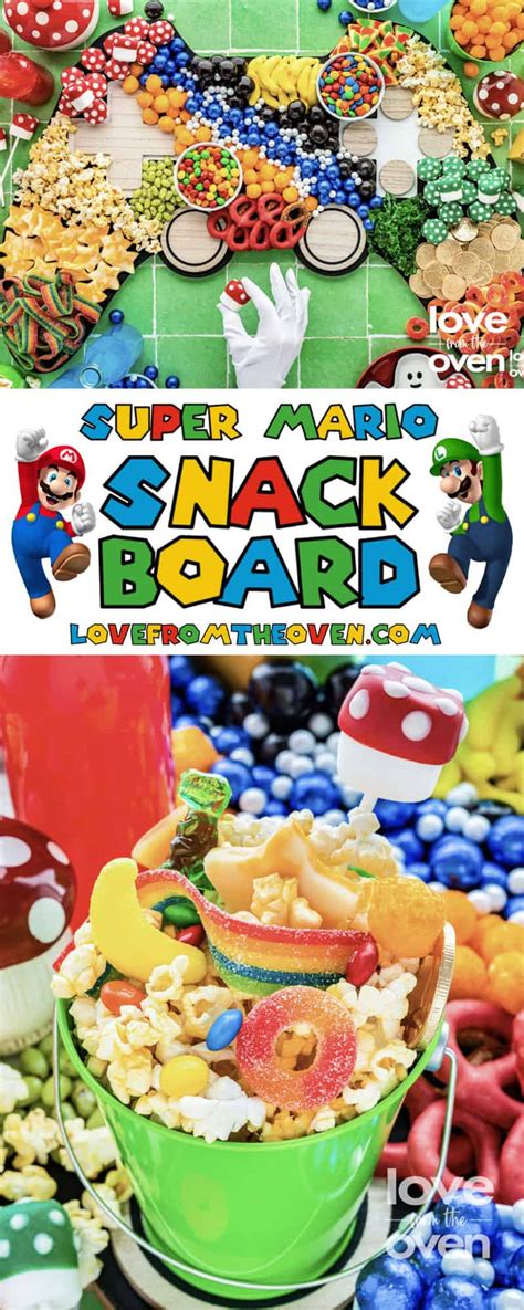 Super Mario Party Snack Board Love From The Oven