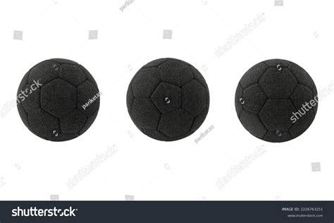 Soccer Ball Football Balls Set Realistic Stock Vector (Royalty Free ...