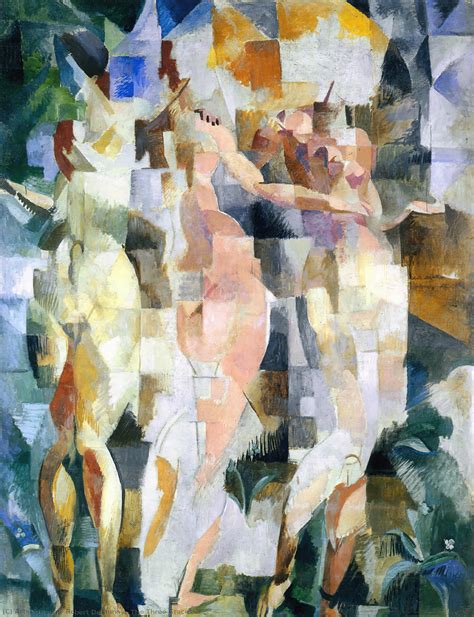 Reproducciones De Pinturas Las Tres Gracias 1912 De Robert Delaunay