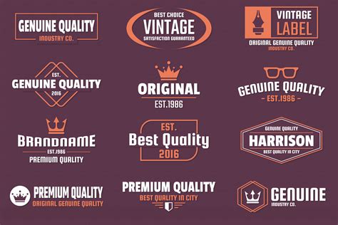 Vintage Retro Vector Logo For Banner Vector Art At Vecteezy