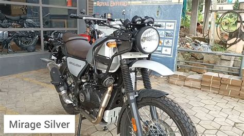 Royal Enfield Himalayan Bs Mirage Silver Walkaround Review Youtube