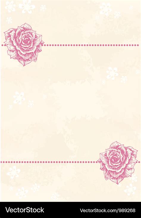 Vintage background with frame Royalty Free Vector Image