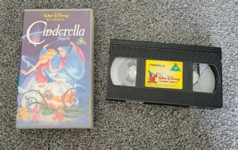 CINDERELLA WALT DISNEY Classics VHS Tape 5 00 PicClick UK