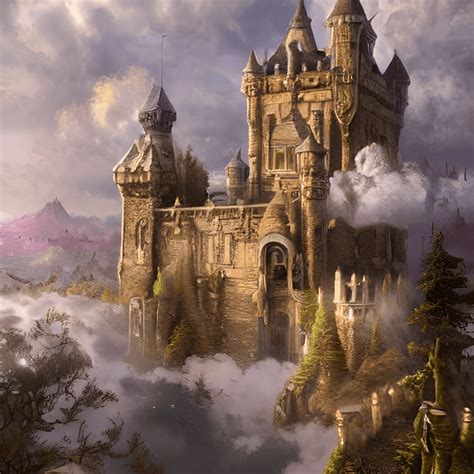 Mystical Castle Graphic · Creative Fabrica