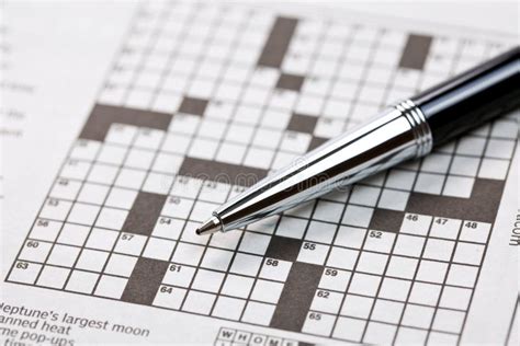 Crossword Puzzle Stock Photo Image Of Pencil Boxes Crossword 2009832