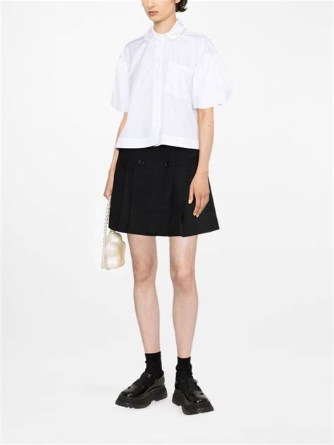 Pearl Trim Puff Sleeves Shirt Simone Rocha Eraldo