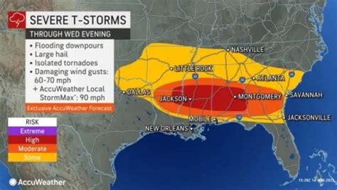 Multiple Tornadoes Reported As Severe Weather Outbreak Hits Alabama