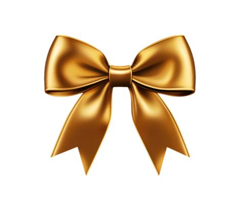 Gold Bow PNGs for Free Download