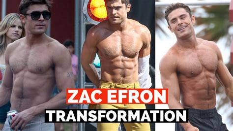 Zac Efron Body Transformation – Muscle Forever