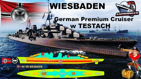 Wiesbaden Niemiecki Kr Ownik Premium Tier Viii World Of Warships Wows