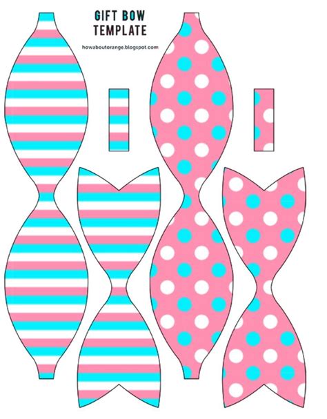 Freebie Friday Printable Paper Bows Artofit