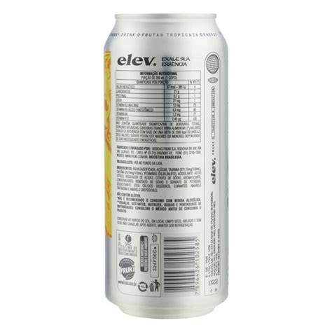 Energético Frutas Tropicais Elev Lata 473ml Supermercado Índio Guaíba