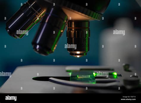 Scientific Microscope In A Nanotechnology Laboratory Stock Photo Alamy