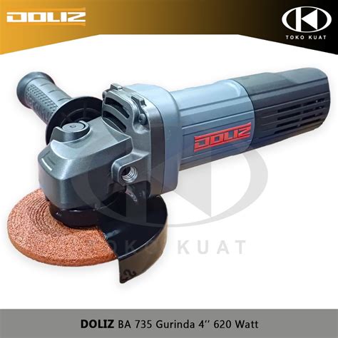 Jual Mesin Gerinda 4 DOLIZ BA 735 Angle Grinder Gurinda Tangan 100mm