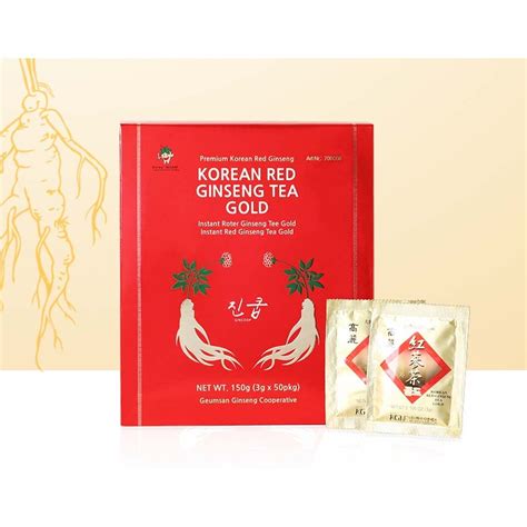 Korean Red Ginseng Korean Red Ginseng Tea Gold3g X 50ea Shopee