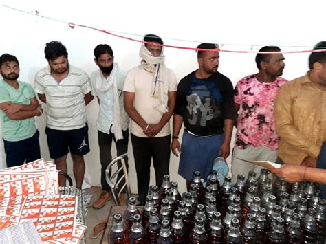 10 Arrested As Police Raid Spurious Liquor Factory In Panchkula Hindustan Times