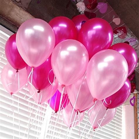 Ballons D Anniversaire En Latex Pouces Pi Ces Lot Couleur Or